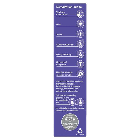 Hydralyte Electrolyte Effervescent Passionfruit Punch 20 Tablets