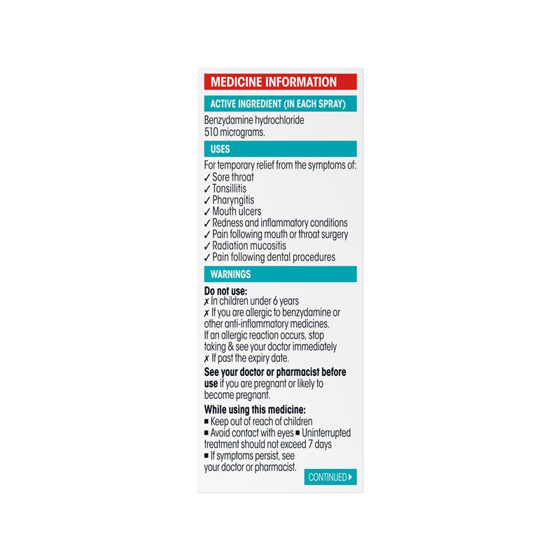 Load image into Gallery viewer, Difflam Forte Sore Throat Spray 88 Sprays 15mL

