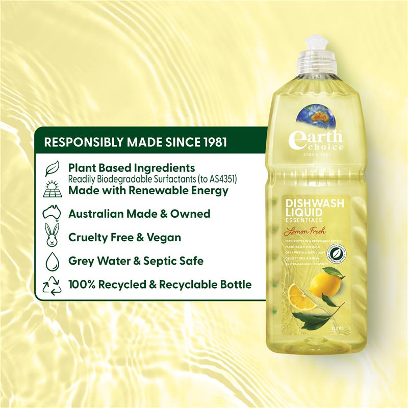 Load image into Gallery viewer, Earth Choice Dishwash Liquid 1 Litre
