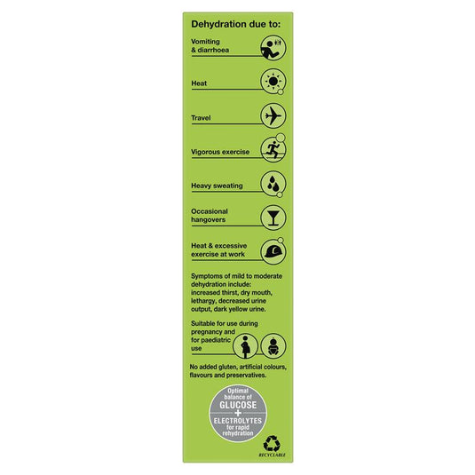 Hydralyte Effervescent Lemon Lime Electolyte Tablets 20 Pack