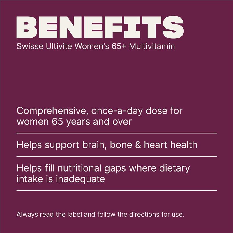 Load image into Gallery viewer, Swisse Womens Multivitamin 65+ 60 Tablets
