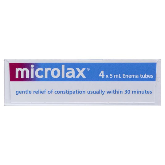 Microlax Enemas 5mL Pack 4
