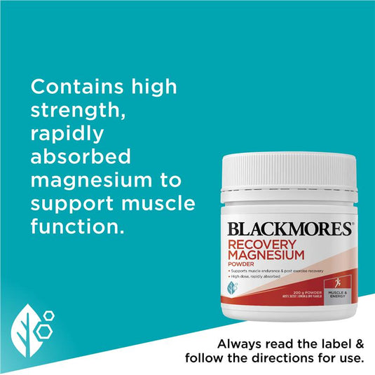 Blackmores Recovery Magnesium Powder 200g