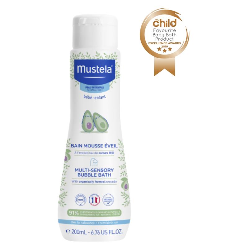 Load image into Gallery viewer, Mustela Multi-Sensory Bubble Bath 200ml
