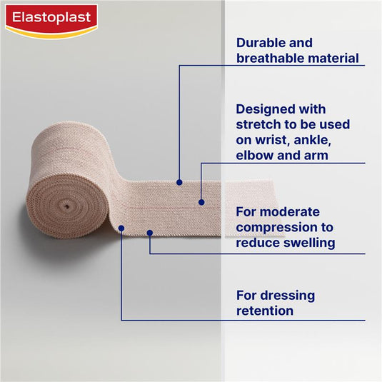 Elastoplast Heavy Weight Crepe Bandage 10cm x 2.3m