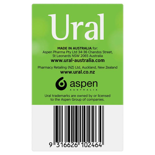 Ural Effervescent Powder Lemon 28 Sachets