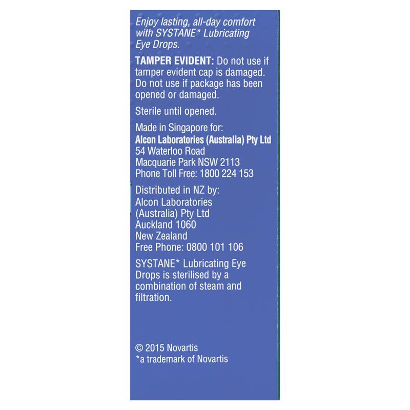 Load image into Gallery viewer, Systane Lubricating Eye Drops 15ml
