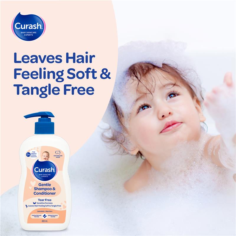 Load image into Gallery viewer, Curash Gentle Shampoo &amp; Conditioner 400ml
