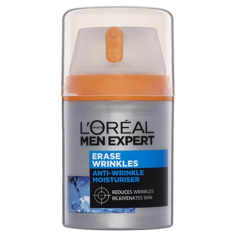 Load image into Gallery viewer, L'Oreal Men's Expert Erase Wrinkles Moisturising Cream 50ml
