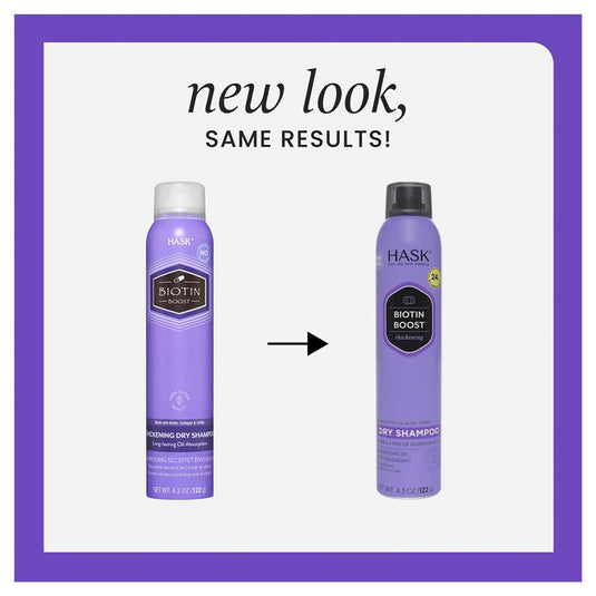 Hask Exotics Biotin Dry Shampoo 122g