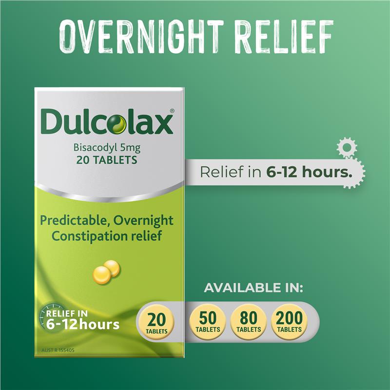Load image into Gallery viewer, Dulcolax Laxatives 5mg 20 Tablets
