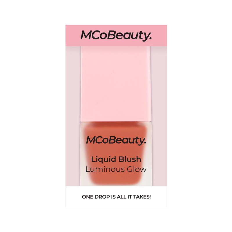 Load image into Gallery viewer, MCoBeauty Liquid Blush Luminous Glow Lava Deep Peach
