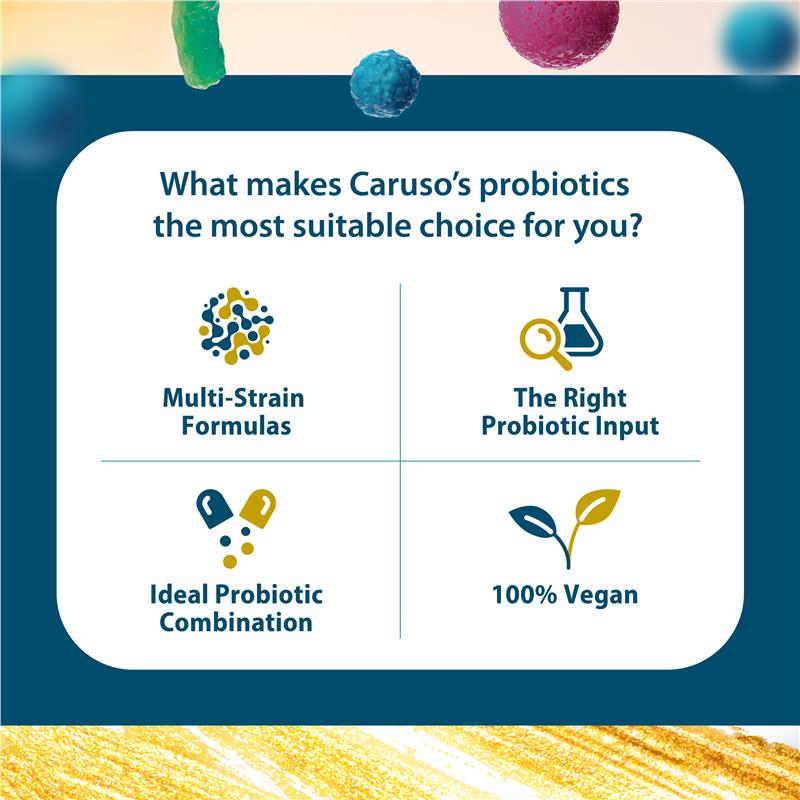 Load image into Gallery viewer, Carusos Probiotic - Over 50s 60 Capsules
