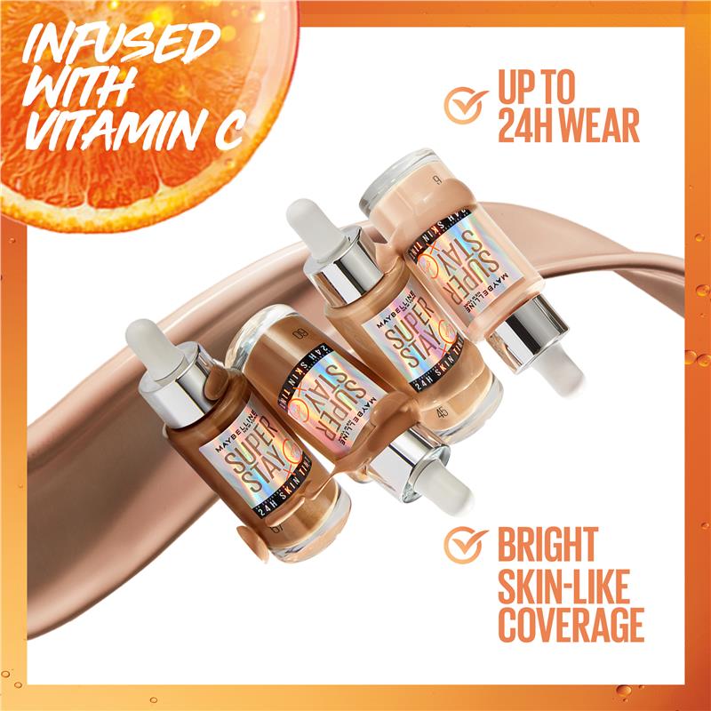 Load image into Gallery viewer, Maybelline Superstay Skin Tint Foundation 60

