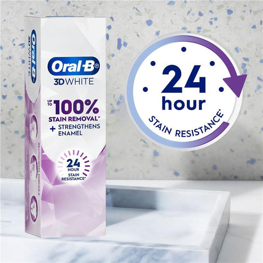 Oral B Toothpaste 3D White Lasting Freshness Blast 95g
