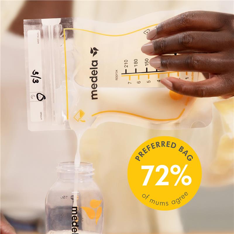 Load image into Gallery viewer, Medela Easy Pour Breast Milk Storage Bags 25 Pack
