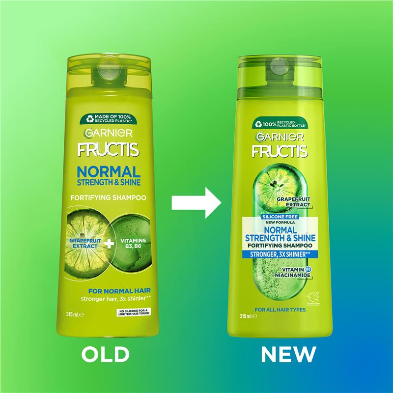 Load image into Gallery viewer, Garnier Fructis Normal Strength &amp; Shine Shampoo 315ml
