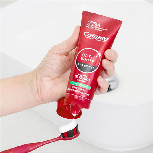 Colgate Toothpaste Optic White Pro Series Vividly Fresh 5% 80g