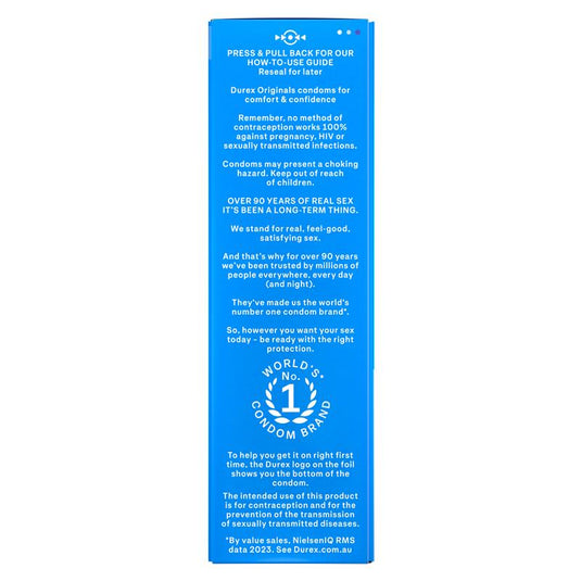 Durex Regular Condoms Original 10 Pack