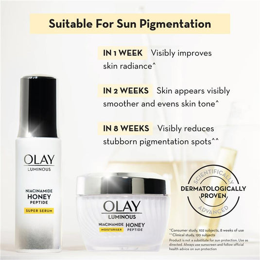 Olay Luminous Niacinamide Honey Peptide Super Serum 30ml