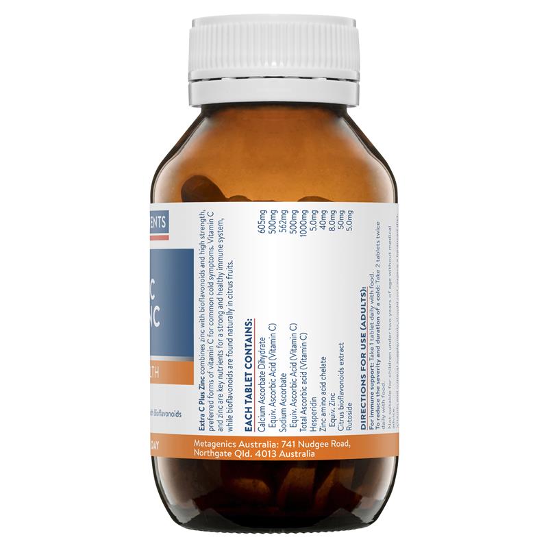 Load image into Gallery viewer, Ethical Nutrients Extra C Plus Zinc 60 Tablets
