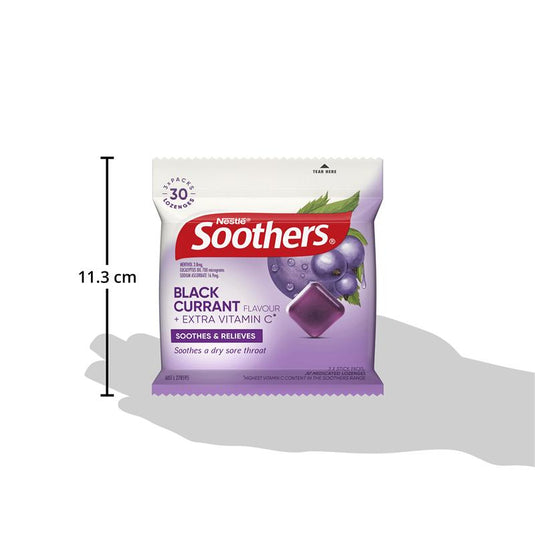 Soothers Blackcurrant 3x10 Lozenge Multipack