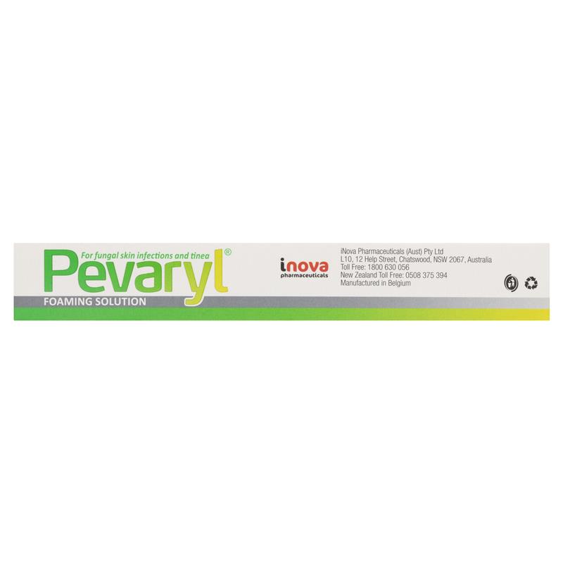 Load image into Gallery viewer, Pevaryl Foaming Solution 1% 3x10g Sachets
