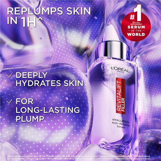 L'Oreal Paris Revitalift Filler Hyaluronic Acid Anti Wrinkle Serum 30ml