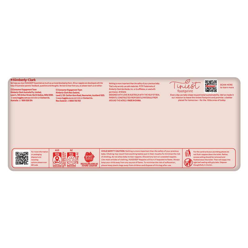 Load image into Gallery viewer, Huggies Essentials Size 1 Newborn up to 5kg 28 Nappies
