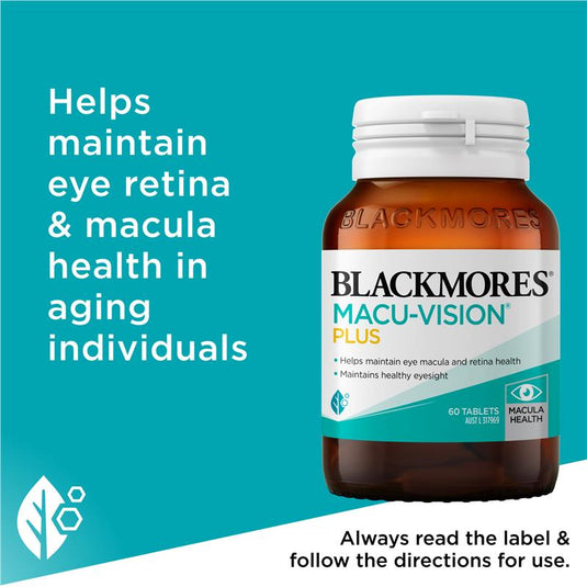Blackmores Macu Vision Plus 60 Tablets