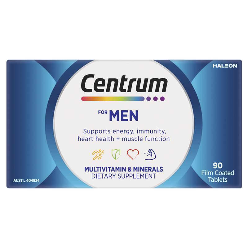 Load image into Gallery viewer, Centrum For Men 90 Tablets Exclusive Size
