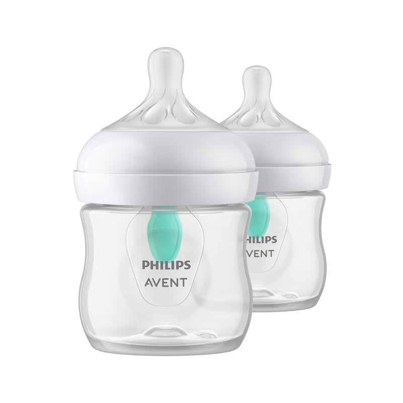 Load image into Gallery viewer, Avent Natural Response Feeding Bottles with AirFree Vent 125ml 2 Pack
