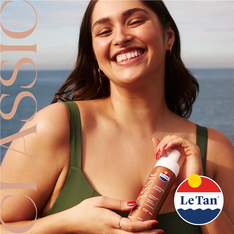 Load image into Gallery viewer, Le Tan Classic Tan Self Tanning Foam Medium Dark 180ml
