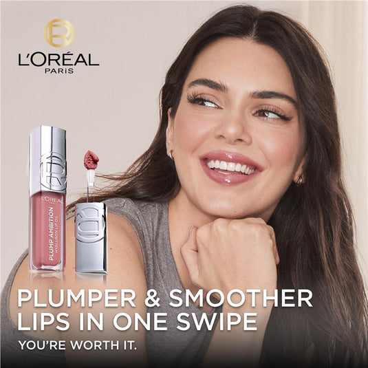 L'Oreal Paris Plump Ambition Hyaluron Lip Oil 601 Worth It