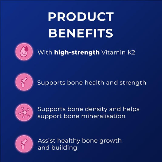 Ostelin Vitamin D3 & K2 60 Capsules