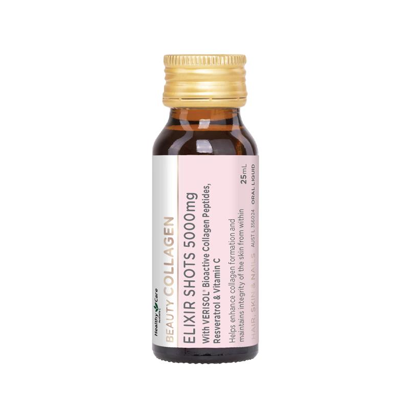 Load image into Gallery viewer, Healthy Care Beauty Collagen Shots 5000mg 25ml x 7 Bottles
