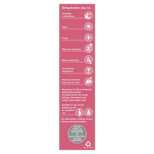Hydralyte Electrolyte Effervescent Strawberry Kiwi 20 Tablets