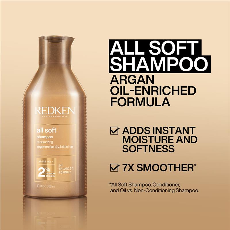 Load image into Gallery viewer, Redken All Soft Shampoo 300ml

