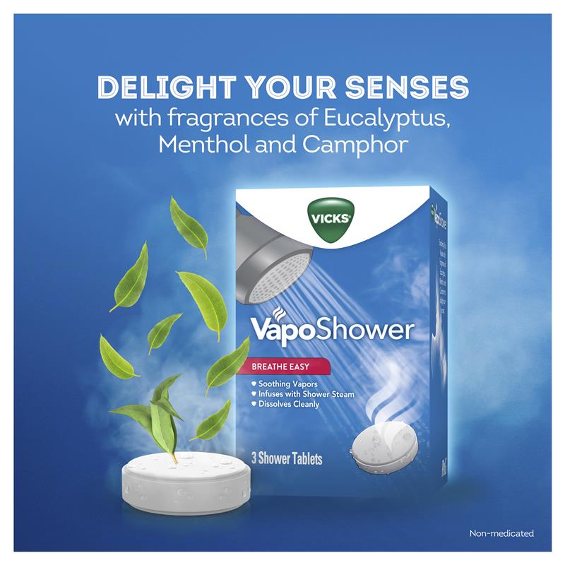 Load image into Gallery viewer, Vicks VapoShower 5 Pack
