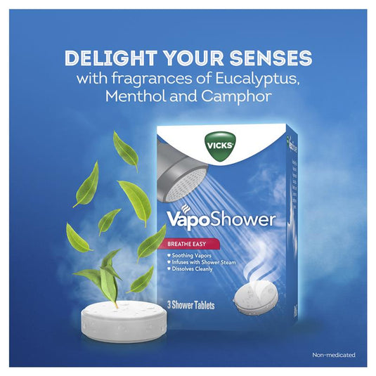 Vicks VapoShower 5 Pack