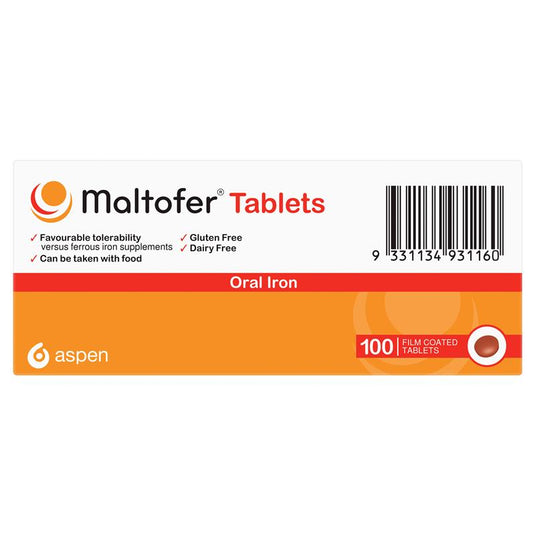 Maltofer Oral Iron 100mg 100 Tablets