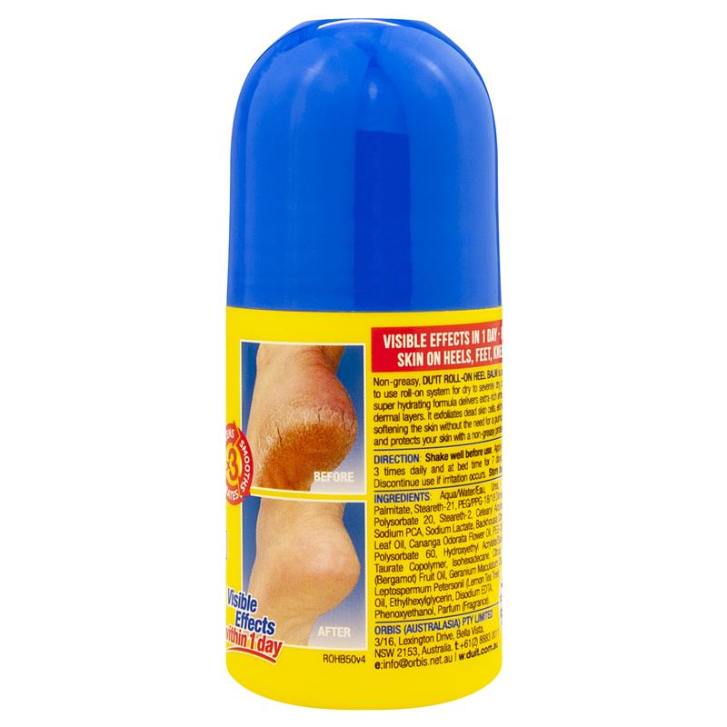 Load image into Gallery viewer, DU'IT Roll-On Heel Balm For Dry Or Cracked Feet 50mL
