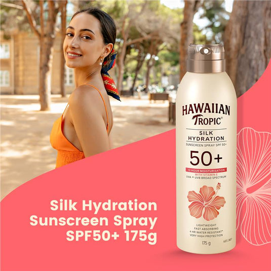Hawaiian Tropic Silk Hydration Spray 50+ 175g