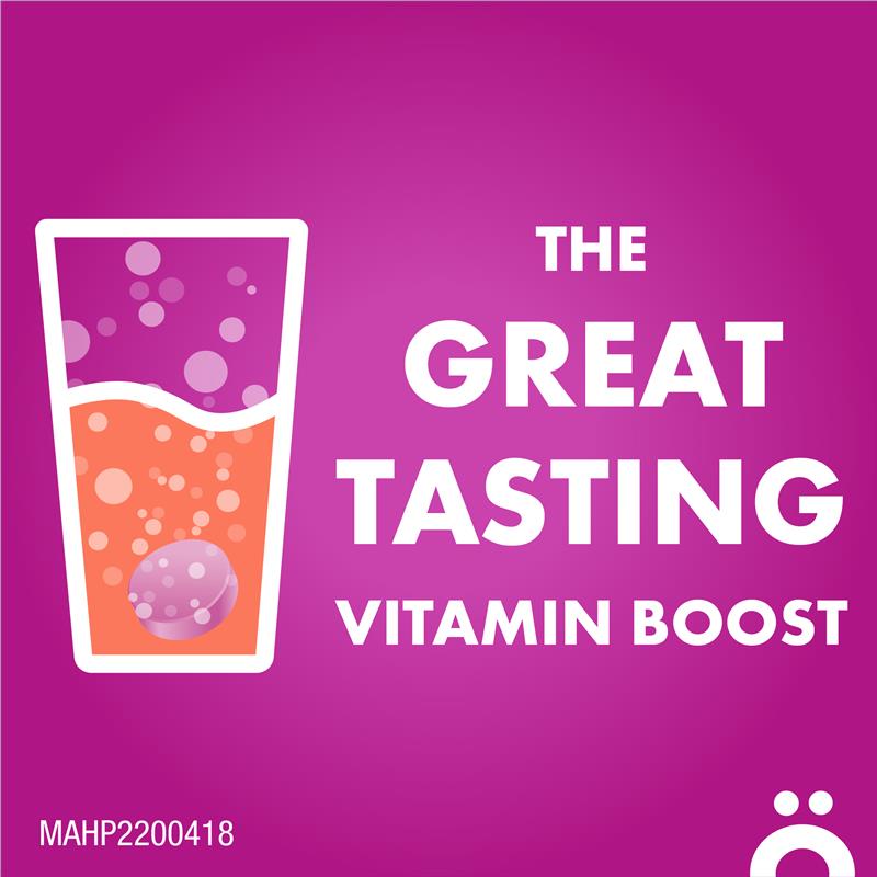 Load image into Gallery viewer, Voost Immunity Blackcurrant Effervescent Tablets 20 Pack
