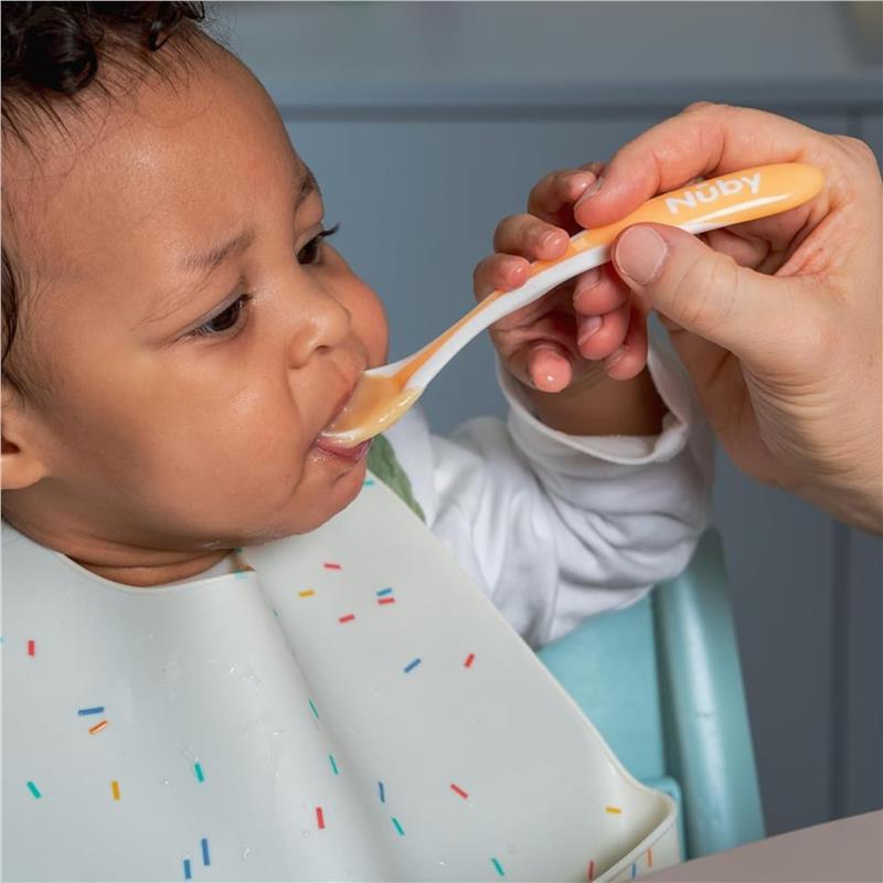 Load image into Gallery viewer, Nuby Hot Safe Spoons 2 Pack
