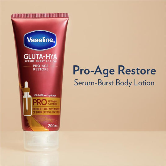 Vaseline Gluta-Hya Serum Boost Lotion Pro Age Restore 200ml