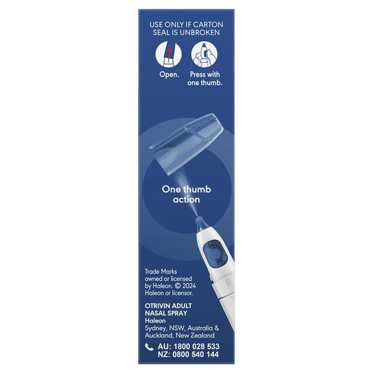 Otrivin Adult Nasal Spray 10ml
