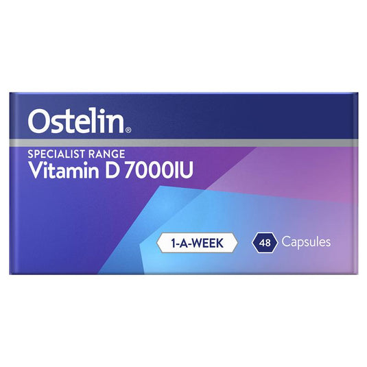 Ostelin Vitamin D 7000IU 1-A-Week 48 Capsules (S3)