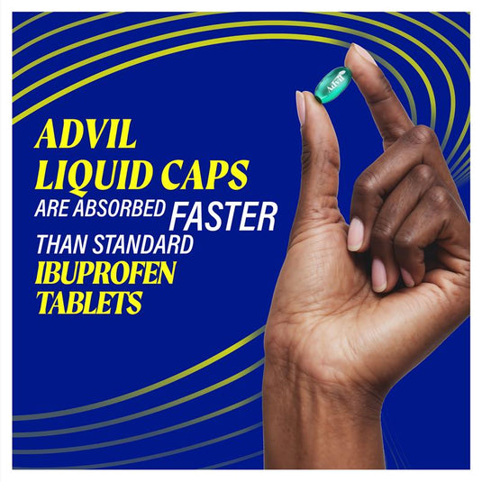Advil Ibuprofen Pain Relief 20 Liquid Capsules
