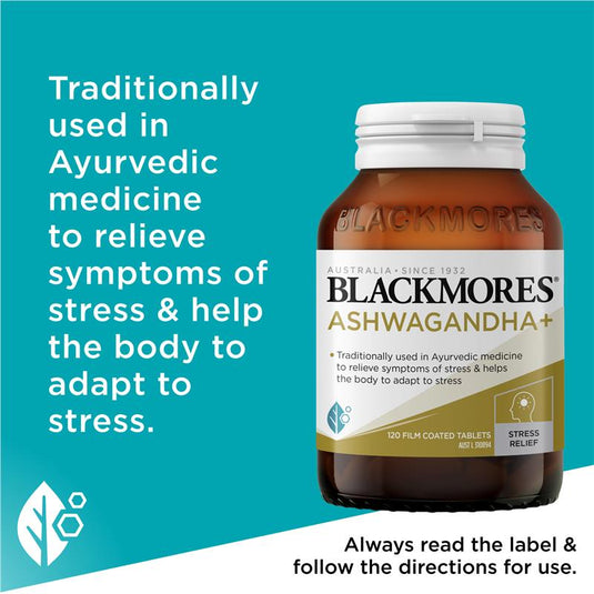 Blackmores Ashwagandha + 60 Tablets